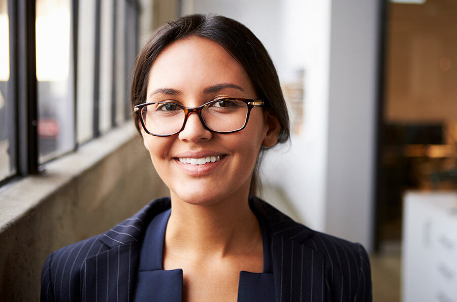 Female Mercury Independent Agent Smiling